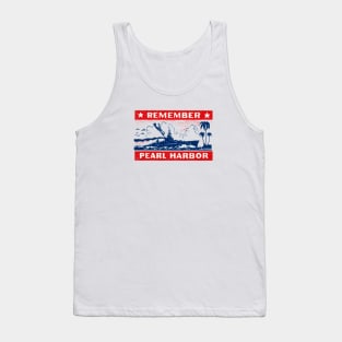 WWII Remember Pearl harbor Tank Top